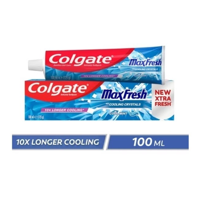 Colgate Max Fresh Cool Mint Toothpaste 100ml dentifricio alla menta Colgate Max Fresh Cool Mint Toothpaste 100ml dentifricio alla menta