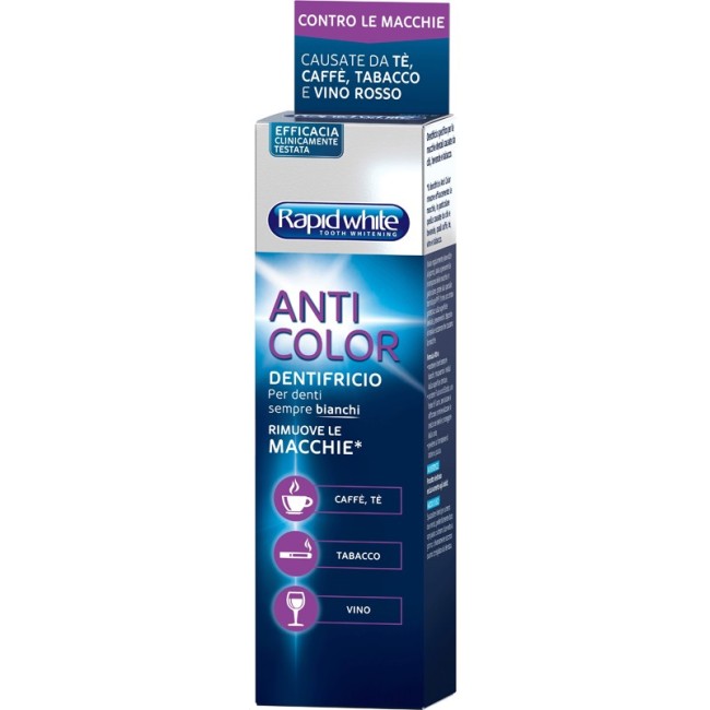 I. C. I. M. Internation Rapid White Dentifricio Anticolor 75 Ml I. C. I. M. Internation Rapid White Dentifricio Anticolor 75 Ml