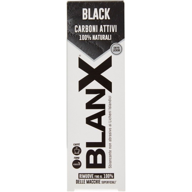 Coswell Blanx Black Carbone Dentifricio 75 Ml Coswell Blanx Black Carbone Dentifricio 75 Ml