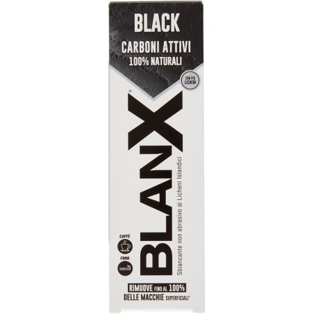 Coswell Blanx Black Carbone Dentifricio 75 Ml Coswell Blanx Black Carbone Dentifricio 75 Ml