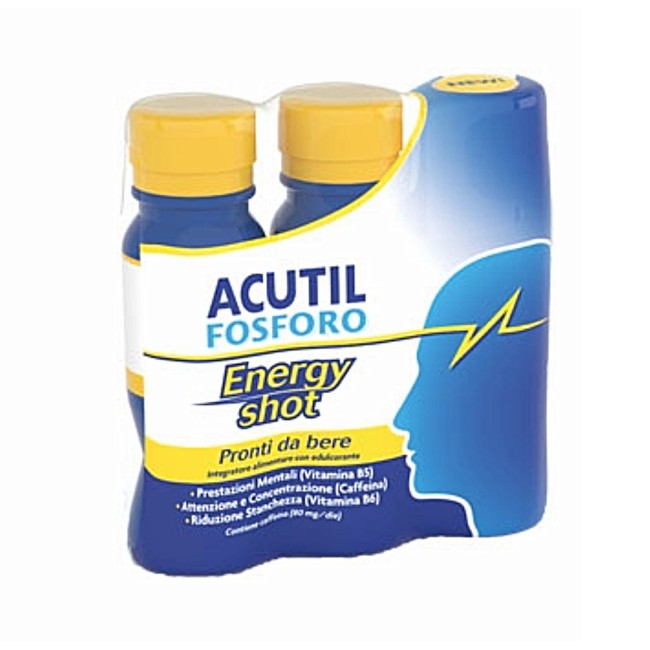 Acutil fosforo energy shot integratore Acutil fosforo energy shot integratore