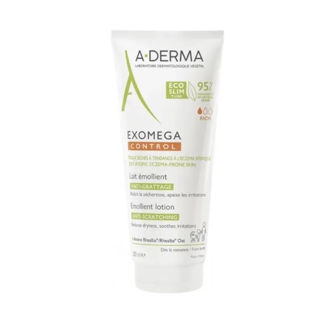 Aderma Exomega Control Latte Emolliente 200 Ml Aderma Exomega Control Latte Emolliente 200 Ml