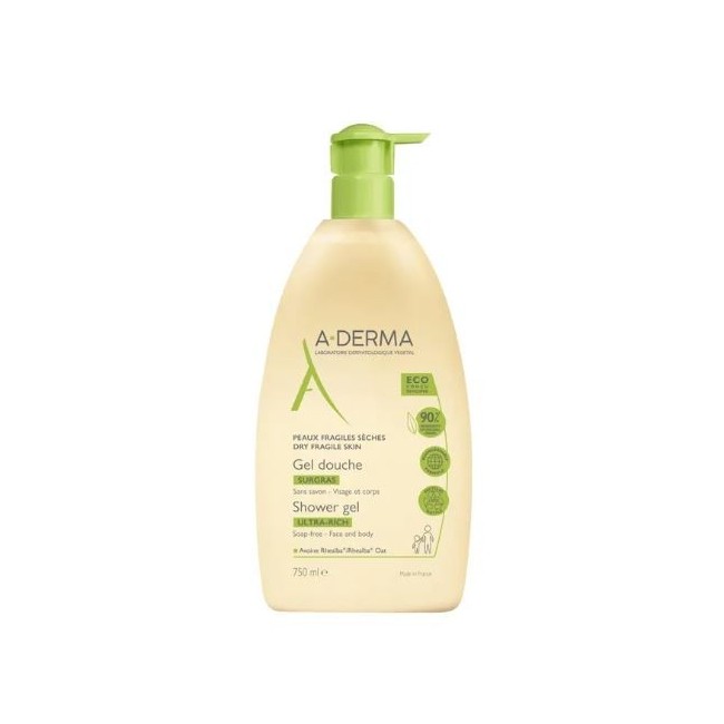 Aderma Les Indispensables Gel Doccia Surgras 750 Ml Aderma Les Indispensables Gel Doccia Surgras 750 Ml
