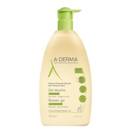 Aderma Les Indispensables Gel Doccia Surgras 750 Ml Aderma Les Indispensables Gel Doccia Surgras 750 Ml