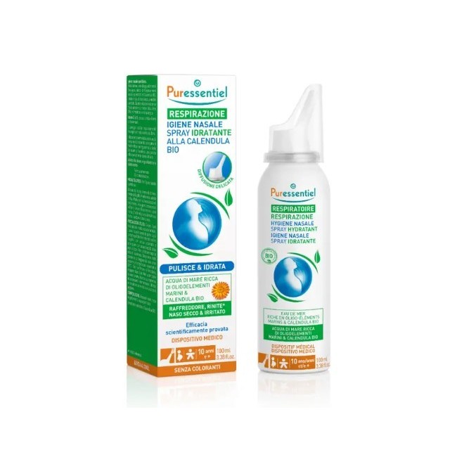 Puressentiel Italia Puressentiel Spray Isotonico Idratante Calendula 100 Ml Puressentiel Italia Puressentiel Spray Isotonico Idratante Calendula 100 Ml