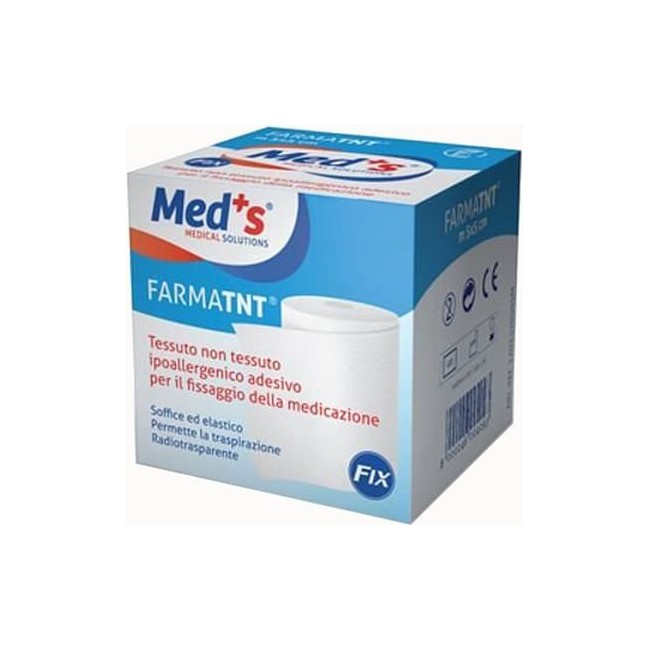 Farmac-zabban Cerotto Meds Farmatnt Tessuto Non Tessuto Fix Ipoallergenico Adesivo 500x10cm Farmac-zabban Cerotto Meds Farmatnt Tessuto Non Tessuto Fix Ipoallergenico Adesivo 500x10cm