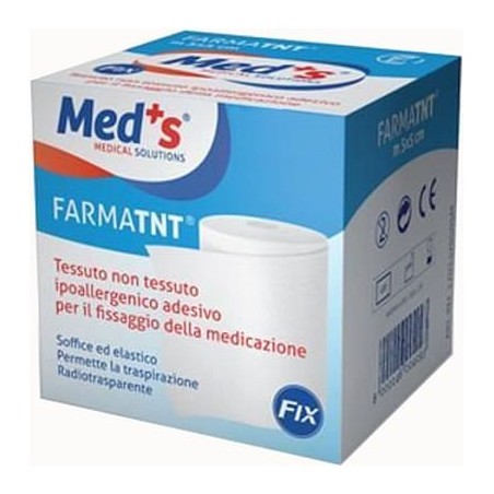 Farmac-zabban Cerotto Meds Farmatnt Tessuto Non Tessuto Fix Ipoallergenico Adesivo 500x10cm Farmac-zabban Cerotto Meds Farmatnt Tessuto Non Tessuto Fix Ipoallergenico Adesivo 500x10cm