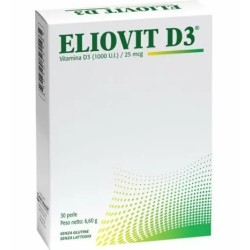 Terbiol farmaceutici Eliovit d3 integratore 30 capsule molli
