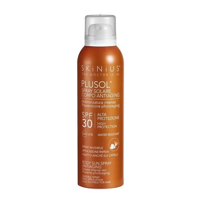 Skinius Plusol Spray Solare Corpo Spf30 Skinius Plusol Spray Solare Corpo Spf30