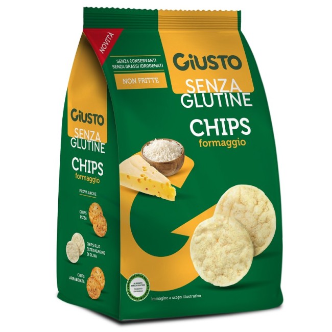Giusto Senza Glutine Chips Formaggio Giusto Senza Glutine Chips Formaggio