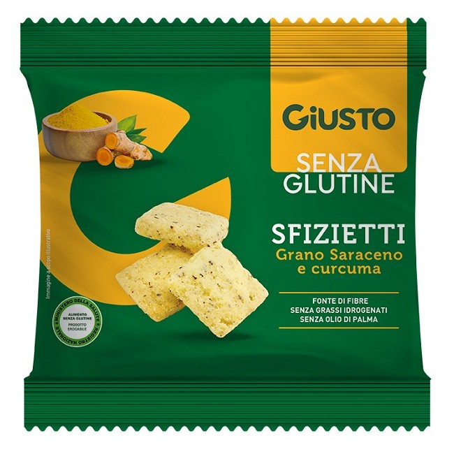 Giusto Senza Glutine Sfizietti Grano Saraceno 40 G Giusto Senza Glutine Sfizietti Grano Saraceno 40 G