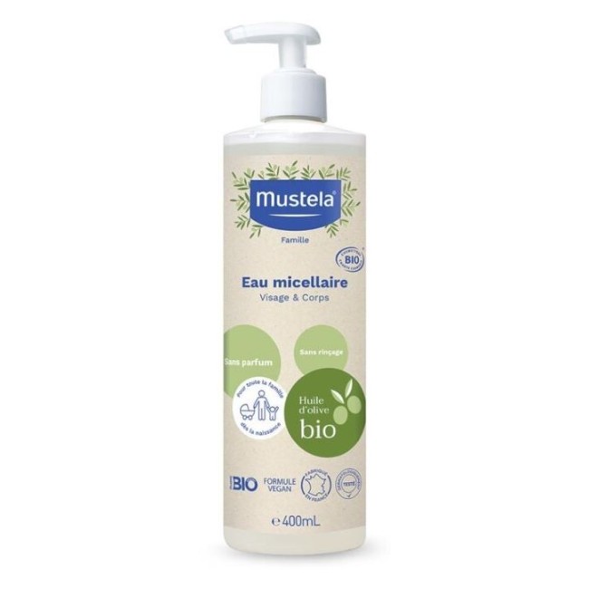 Mustela Acqua Micellare Bio 400 Ml Mustela Acqua Micellare Bio 400 Ml