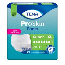 Tena Pants Super Xl 12 Pezzi