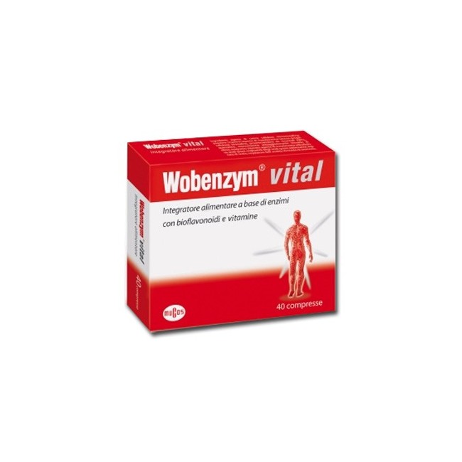 Wobenzym Vital 120 Compresse 4 Pezzi Wobenzym Vital 120 Compresse 4 Pezzi