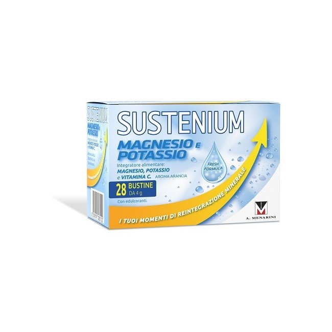 Sustenium Magnesio Potassio 28 Bustine Sustenium Magnesio Potassio 28 Bustine