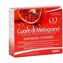 Cuore Melograno Magnesio Potassio Optima 14 Bustine