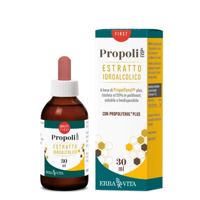 Erba Vita Propoli Evsp Estratto Idro No Alcool 30 Ml Erba Vita Propoli Evsp Estratto Idro No Alcool 30 Ml