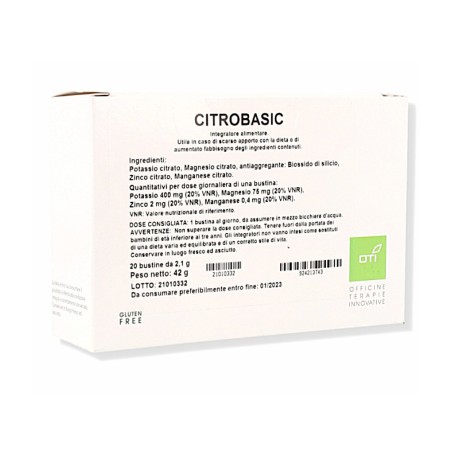 Citrobasic 20 Buste Citrobasic 20 Buste