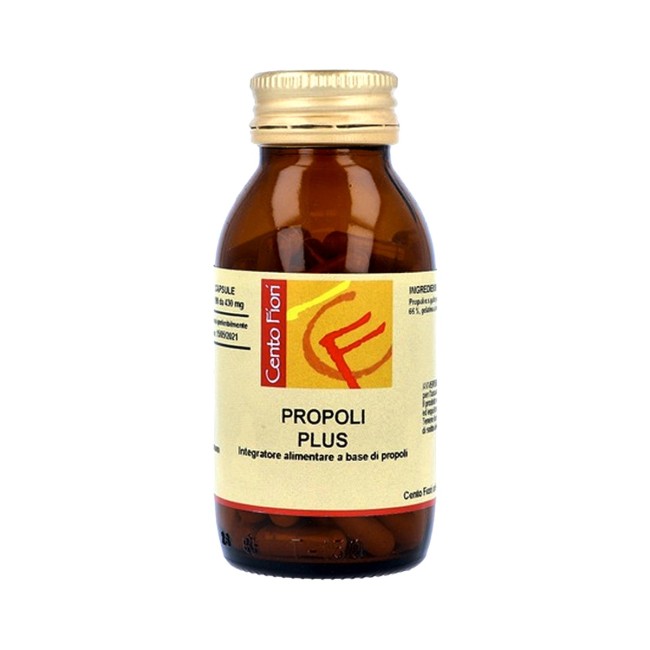 Cento Fiori Propoli Plus 100 Capsule 350mg Cento Fiori Propoli Plus 100 Capsule 350mg