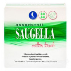 Saugella Assorbenti Notte 12 Assorbenti