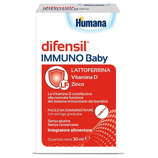Humana Difensil Immuno Baby 30 Ml Humana Difensil Immuno Baby 30 Ml