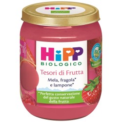 Hipp Tesori Frutta Mela Fragola Lampone
