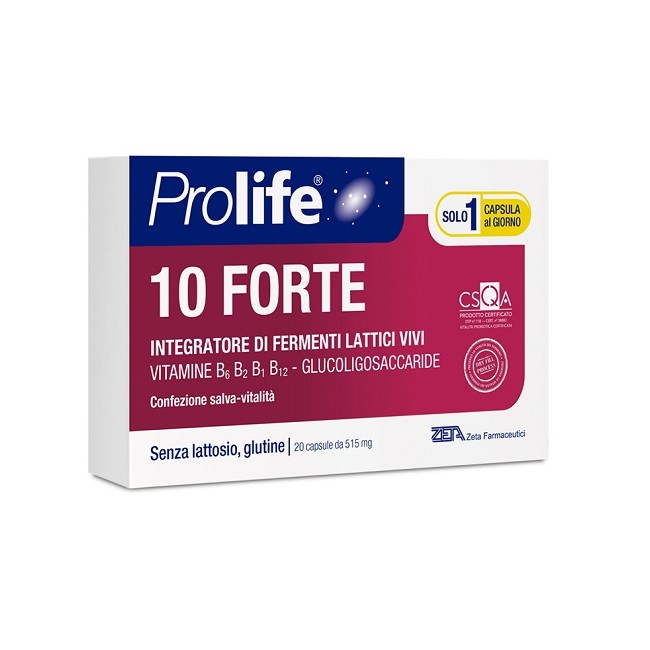 Prolife 10 Forte 20 Capsule Prolife 10 Forte 20 Capsule