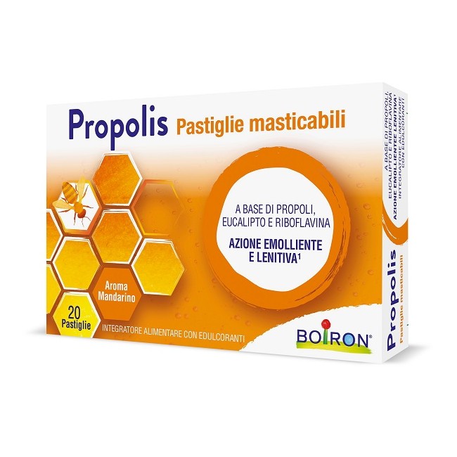 Boiron Propolis Pastiglie Mandarino Boiron Propolis Pastiglie Mandarino