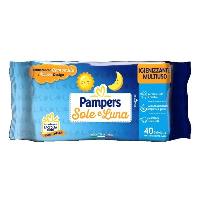 Pampers Wipes Sole & Luna 40 Pezzi Pampers Wipes Sole & Luna 40 Pezzi