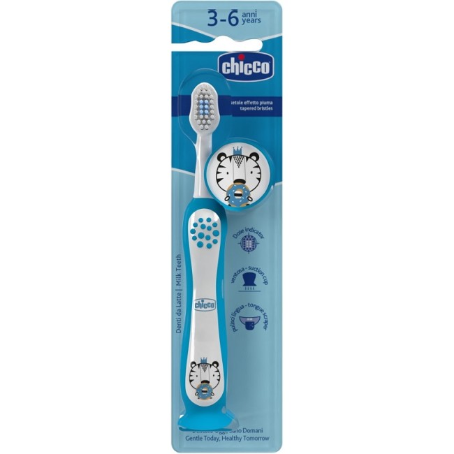 Chicco Spazzolino 3-6 Years Azzurro Chicco Spazzolino 3-6 Years Azzurro