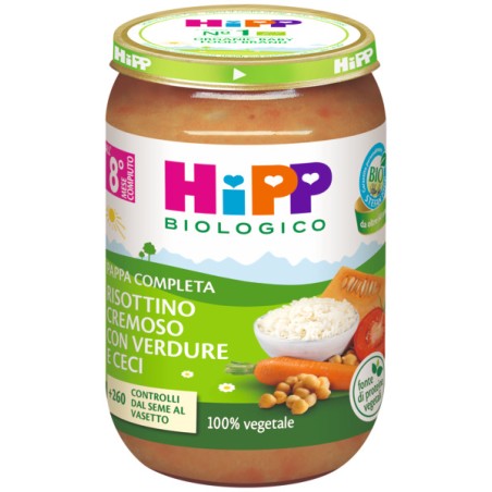 Hipp Risottino Cremoso Verdure Ceci