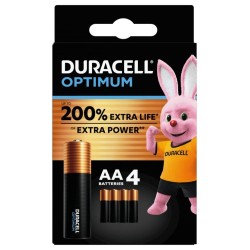 Duracell Optimum Aa B4