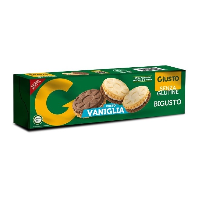 Farmafood Giusto Senza Glutine Bigusto Vaniglia 120 Grammi Farmafood Giusto Senza Glutine Bigusto Vaniglia 120 Grammi