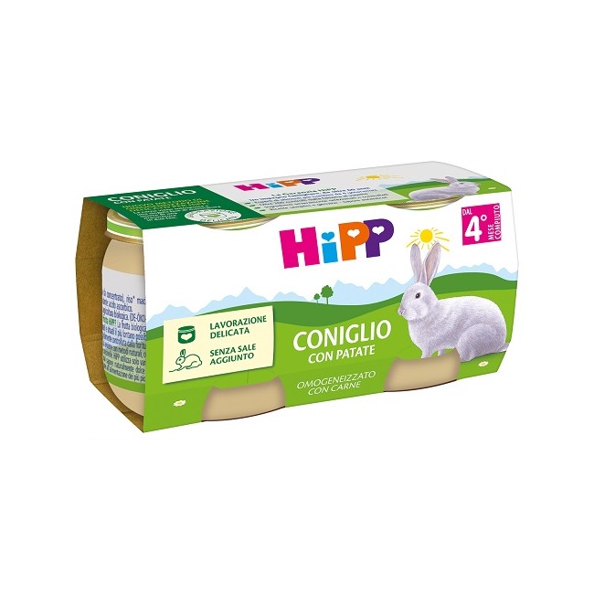 Hipp Omogeneizzato Coniglio Con Patate Hipp Omogeneizzato Coniglio Con Patate