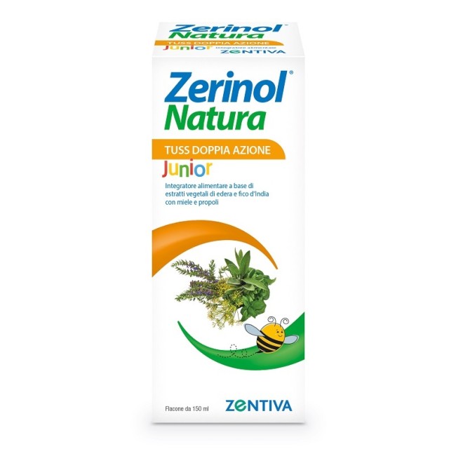 Zerinol Natura Tuss Doppia Azione Junior Sciroppo