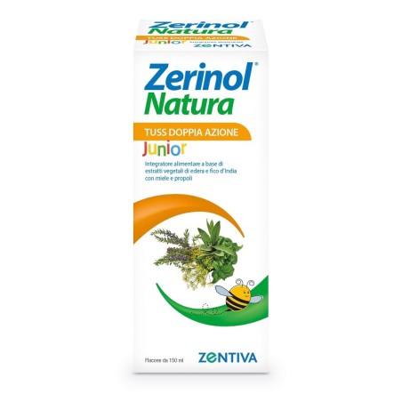 Zerinol Natura Tuss Doppia Azione Junior Sciroppo