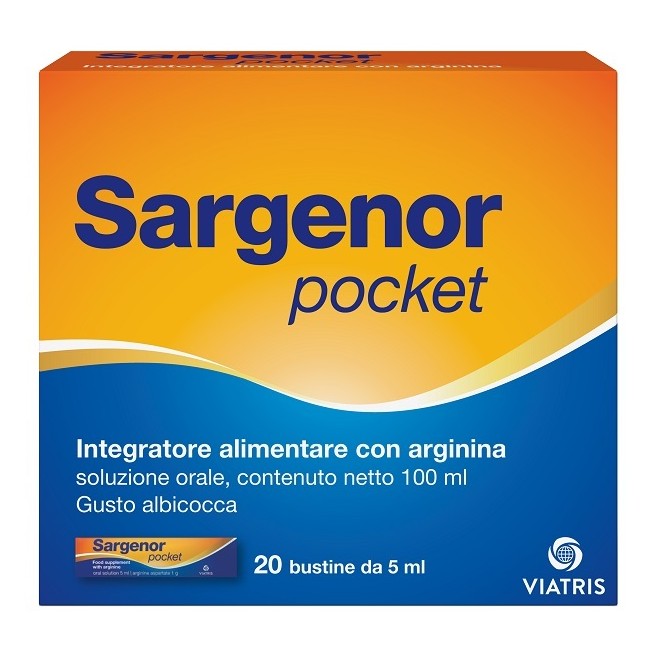 Sargenor Pocket 20 Bustine Da 5 Ml Sargenor Pocket 20 Bustine Da 5 Ml