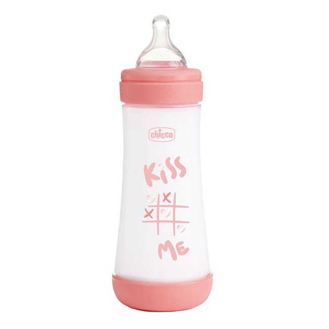 Chicco Biberon P5 Fast Silicone Girl