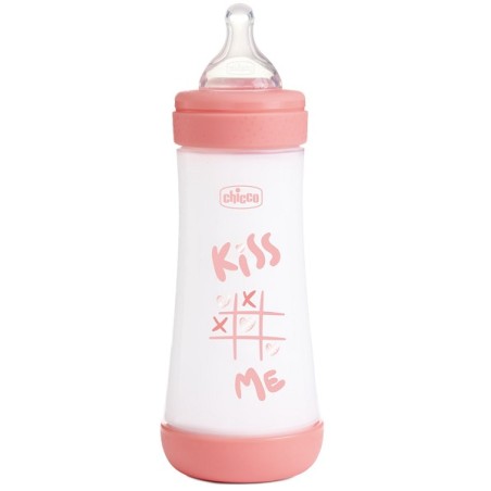 Chicco Biberon P5 Fast Silicone Girl