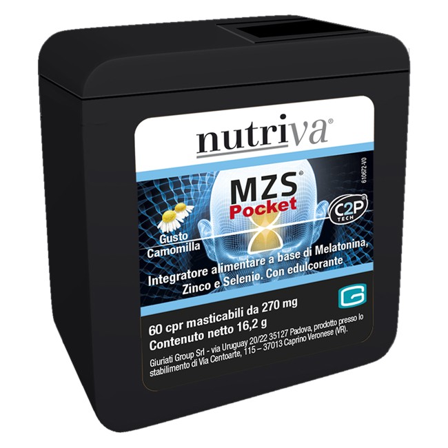 Nutriva Mzs Pocket 60 Compresse Masticabili Nutriva Mzs Pocket 60 Compresse Masticabili