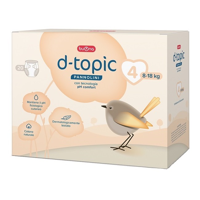 Benefit D-topic Pannolini Taglia 4 20 Pezzi
