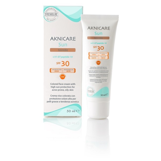 Aknicare Sun Teintee Spf 30 crema 50 Ml Aknicare Sun Teintee Spf 30 crema 50 Ml