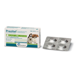 Ecuphar Prazitel farmaco antielmintico 4 compresse