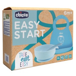 Chicco Set Pappa Silicone 6m+