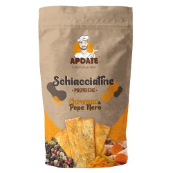 Schiacciatine proteiche pepe nero curcuma