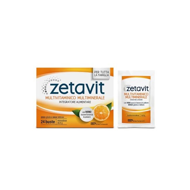 Zetavit Multivitaminico 24 Bustine Zetavit Multivitaminico 24 Bustine