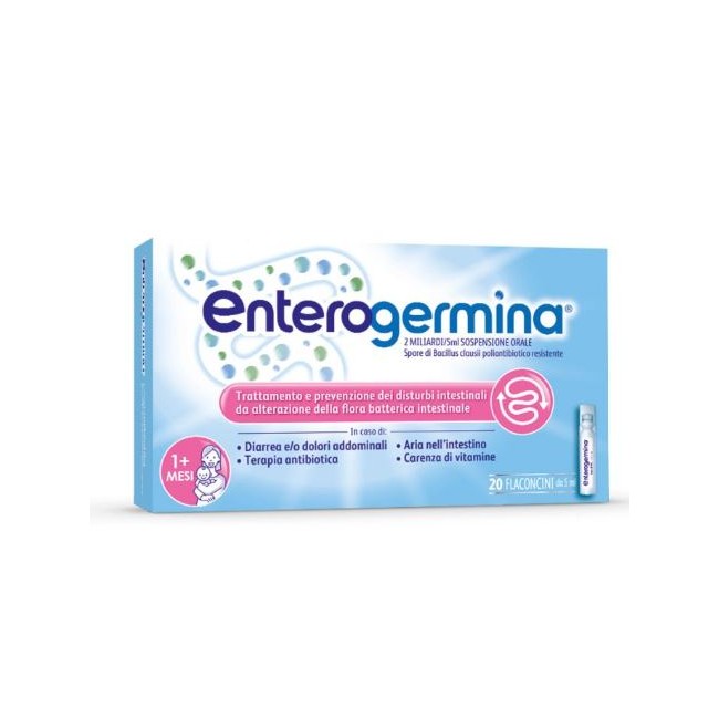 Sanofi Enterogermina 20 Flaconcini 2 miliardi Sanofi Enterogermina 20 Flaconcini 2 miliardi