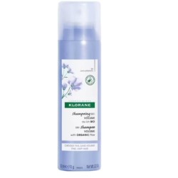 Klorane Shampoo Secco Lino Bio volumizzante