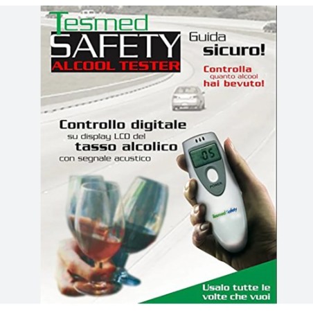 Etilometro Digitale Tesmed Safety