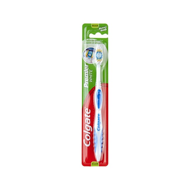 Colgate premier white medium spazzolino